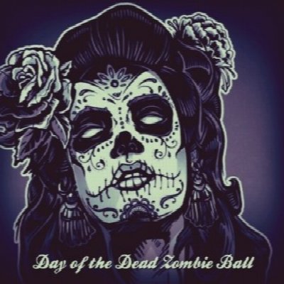 Day Of The Dead Zombie Ball
