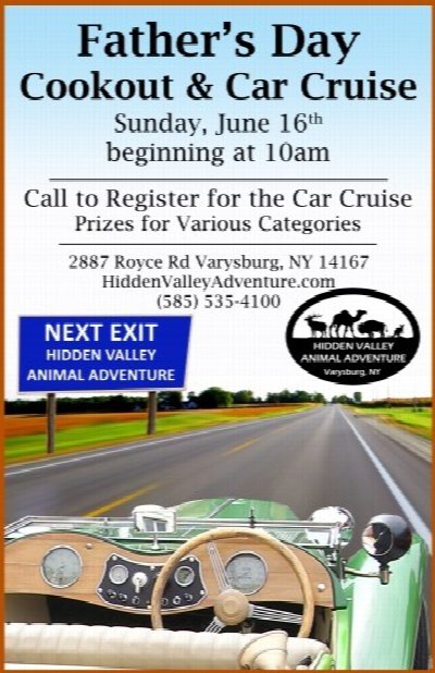Father's Day Cookout and Car Cruise
