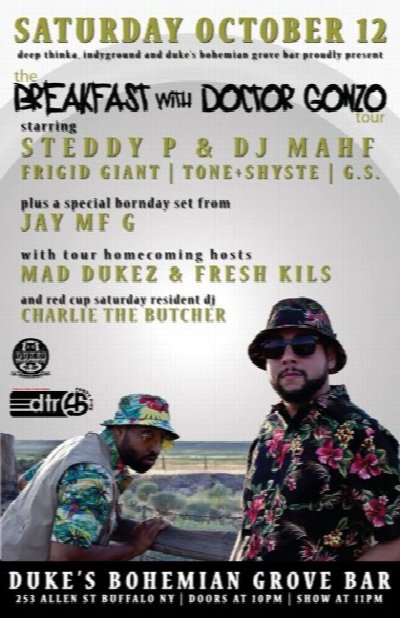 Breakfast With Doctor Gonzo Tour