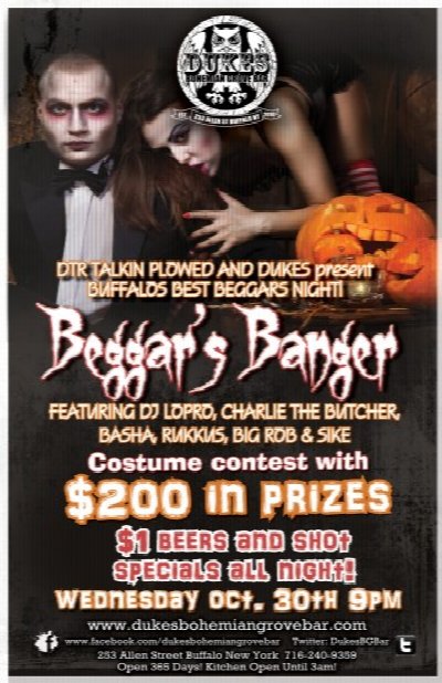 We're Talkin' Plowed Dollar F*ckin' Beer Night presents : Beggars' Banger