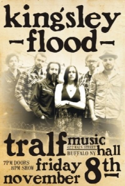 KINGSLEY FLOOD at Tralf Music Hall — Nov 8, 2013