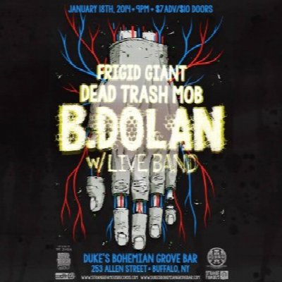 B Dolan w/ Live Band