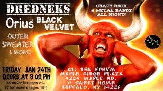 Dredneks, Orius, The Freeeek, Claymore, Black Velvet, & Outer Sweater!
