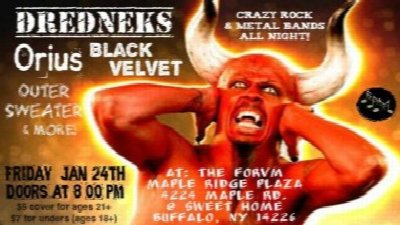 Dredneks, Orius, The Freeeek, Claymore, Black Velvet, & Outer Sweater!