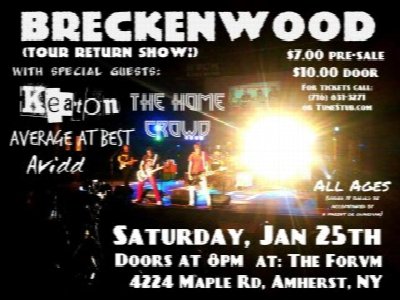Breckenwood's Tour Return Show!