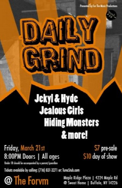 Daily Grind at Kleinhans Music Hall — Mar 21, 2014