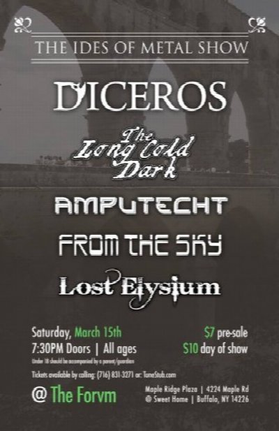 The Ides of Metal Show at 4224 Maple Rd, Buffalo, NY 14226 — Mar 15, 2014