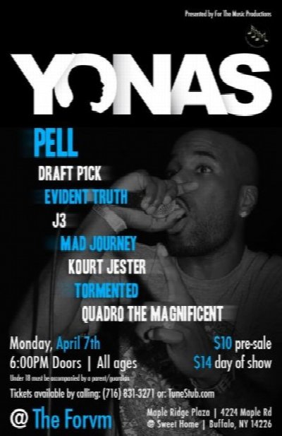 YONAS at 4224 Maple Rd. Amherst NY — Apr 7, 2014