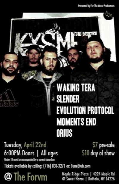 Kysmet & Waking Tera at 4224 Maple Rd. Amherst NY — Apr 22, 2014