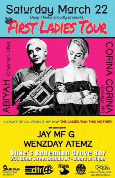 The First Ladies Tour - A Night Of ALL Female Hip Hop at DBGB's — Mar 22, 2014