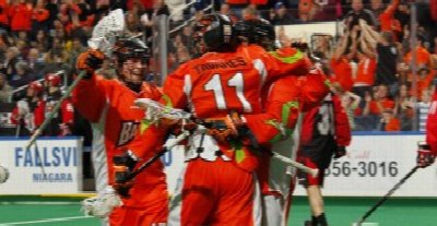 Buffalo Bandits vs Rochester Knighthawks at KeyBank Center — Apr 26, 2014
