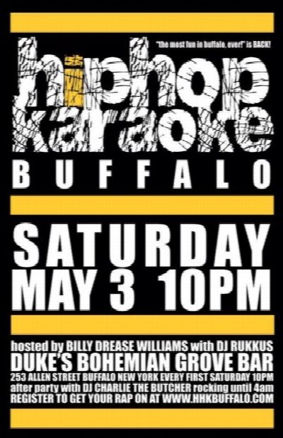 Hip Hop Karaoke Buffalo (May) at DBGB's — May 3, 2014