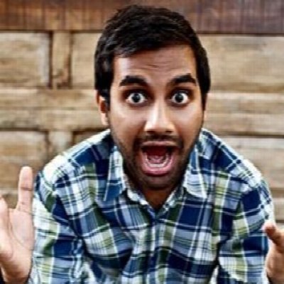 Aziz Ansari at Alumni Arena — Apr 28, 2014