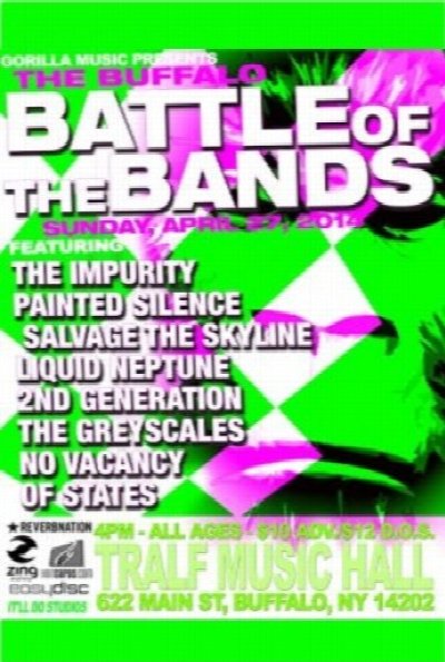 BUFFALO BATTLE OF THE BANDS at Tralf Music Hall — Apr 27, 2014
