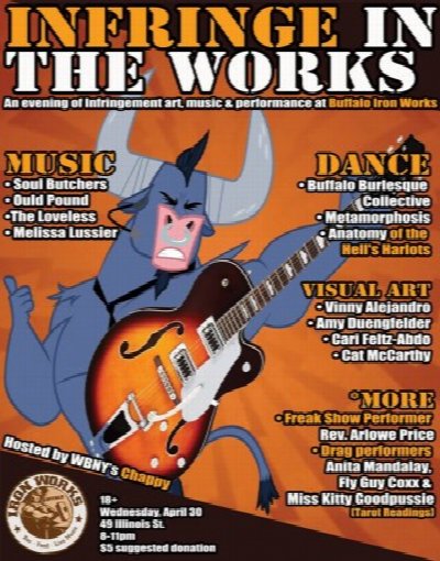 Buffalo Infringement Festival Fundraiser — Apr 30, 2014