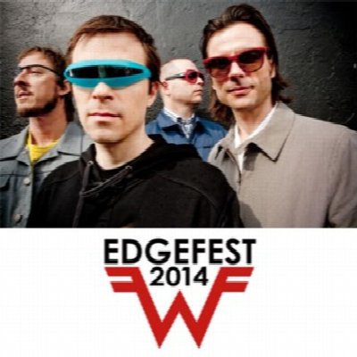 EDGEFEST 2014 with WEEZER, BRAND NEW, THE SHEILA DEVINE, Pentimento, and more! at 325 Fuhrmann Blvd • Buffalo, NY 14203 — Aug 10, 2014
