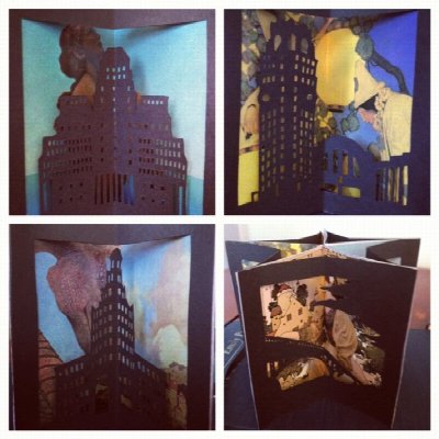 Pop-Up Carousel Book Workshop at Western New York Book Arts — Jul 12, 2014