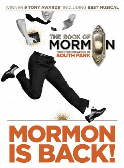Book Of Mormon at Shea's Performing Arts Center — Jun 2, 2015