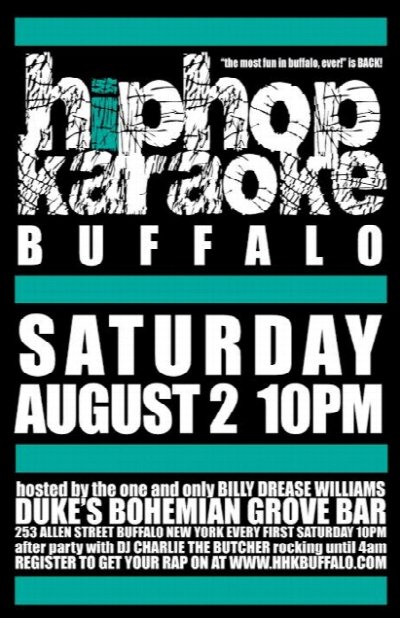 Hip Hop Karaoke Buffalo at DBGB's — Aug 2, 2014