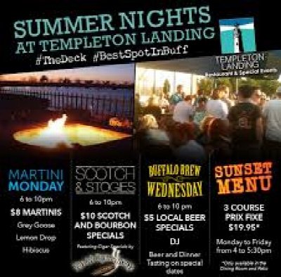 Templeton Landing Martini Mondays at Templeton Landing Restaurant — Aug 4, 2014