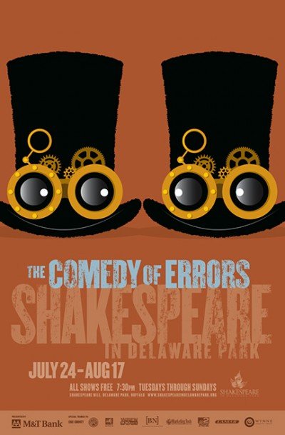 The Comedy of Errors - Shakespeare in Delaware Park at Delaware Park — Jul 24, 2014