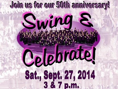 Buffalo Gateway Show Chorus 50th Anniversary Swing & Celebrate Show — Sep 27, 2014