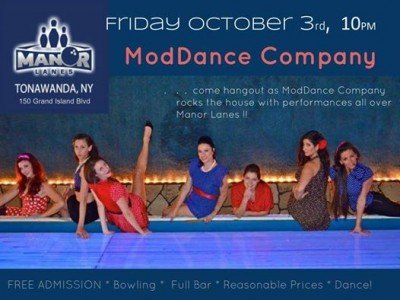 ModDance Company at Manor Lanes — Oct 3, 2014