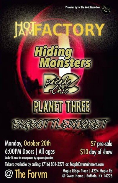 Hot Jam Factory at The Forvm — Oct 20, 2014