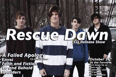 Rescue Dawn & A Failed Apology's CD Release Show! at The Forvm — Oct 24, 2014