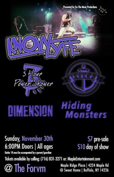 Know Lyfe at The Forvm — Nov 30, 2014