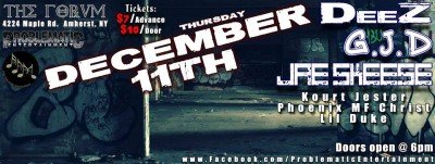 DeeZ, G.J.D, Jae Skeese, Kourt Jester, Phoenix MF Christ, & Lil Duke! at The Forvm — Dec 11, 2014
