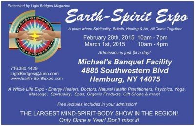 The Earth-Spirit Expo — Feb 28, 2015