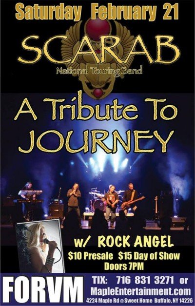 Scarab (Journey Tribute) at The Forvm — Feb 21, 2015