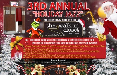 3rd Annual Holiday Jazz at The Walk In Closet — Dec 13, 2014