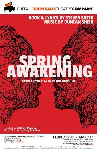 Spring Awakening at Medaille College — Feb 13, 2015