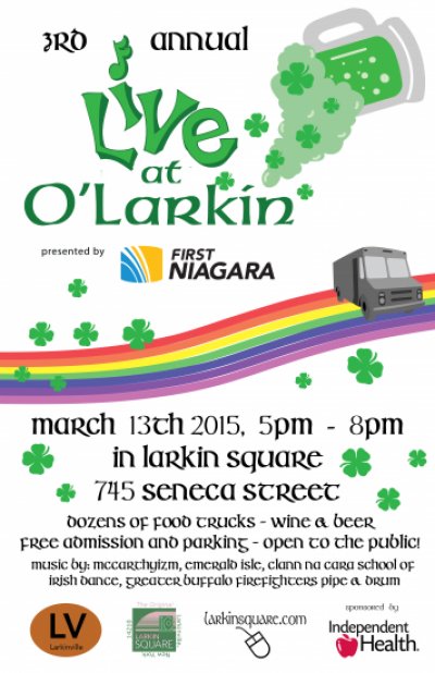 3rd Annual Live at O'Larkin — Mar 13, 2015