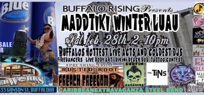 Buffalo Rising's Madd Tiki Winter Luau at Buffalo Riverworks — Feb 28, 2015