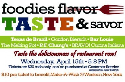 Foodies Flavor, Taste & Savor - Tasting Event — Apr 15, 2015