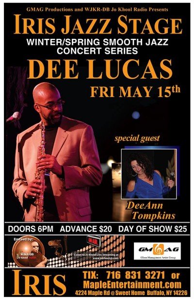 IRIS JAZZ STAGE WINTER/SPRING SMOOTH JAZZ CONCERT SERIES w/ Dee Lucas & DeeAnn Tompkins at The Forvm — May 15, 2015
