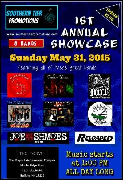 Southern Tier Promotions 1st Annual Showcase at The Forvm — May 31, 2015
