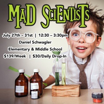 Mad Scientists Summer Camp at Stutelage Innovations — Jul 27, 2015